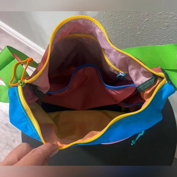 Cotopaxi Multicolor Taal Convertible Del Dia Tote Bag 16L - Picture 11 of 13